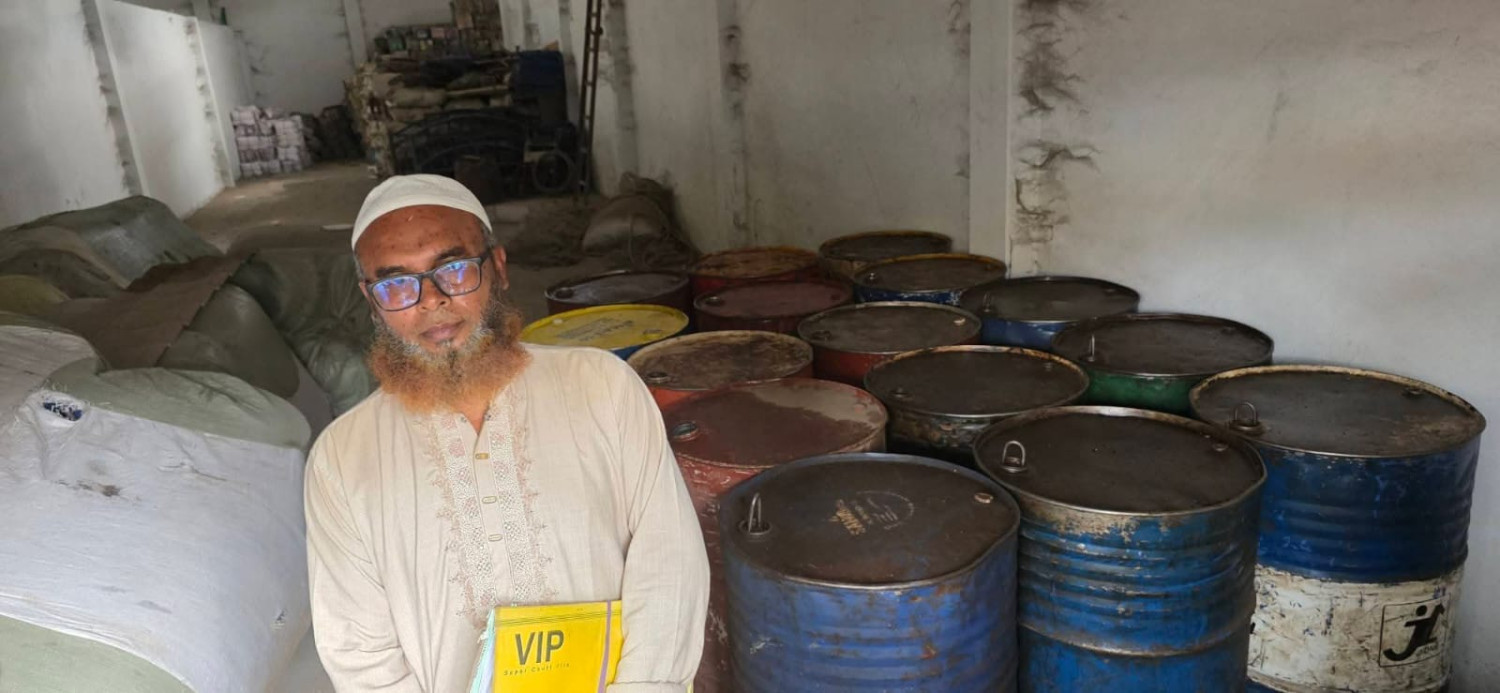 কাশিয়ানী সেনাবাহিনীর যৌথ অভিযানে মুকসুদপুরে অবৈধভাবে মজুদকৃত তিন হাজার লিটার ডিজেল জব্দ