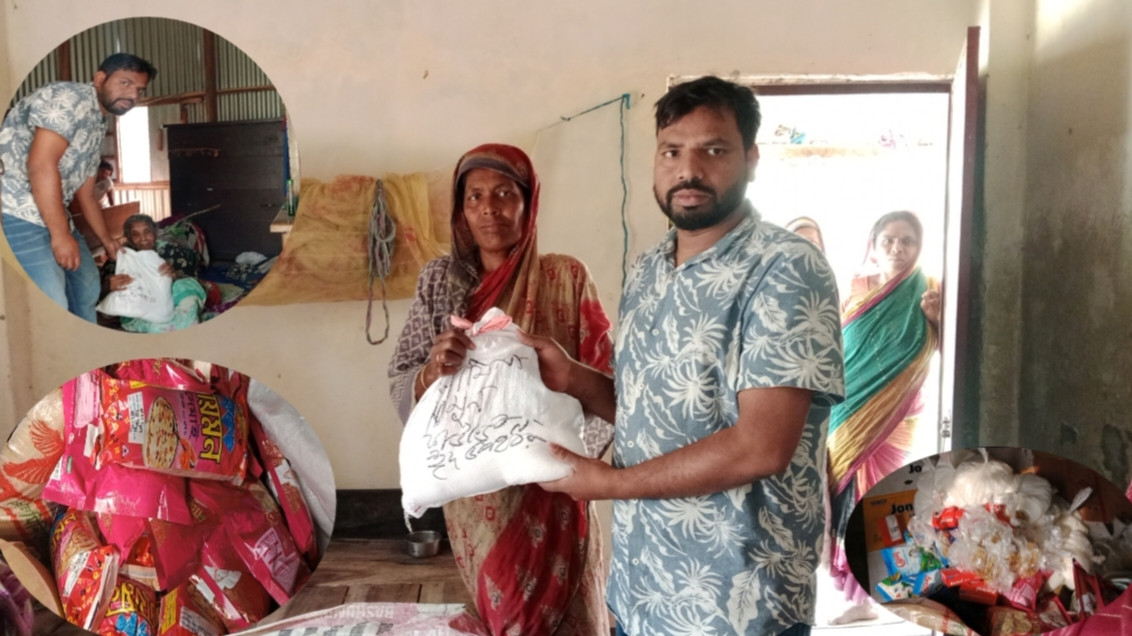 নিম্নআয়ের মানুষের মুখে ঈদের হাসি—আমিনা মামুন ফাউন্ডেশনের মানবিক উদ্যোগ