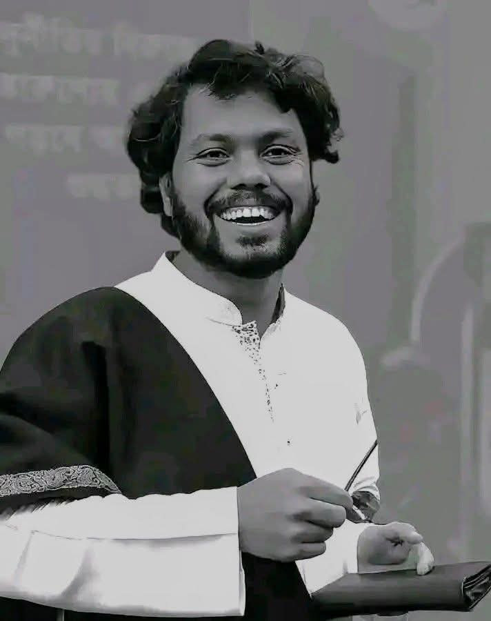 রক্তে লেখা এক বিদায় : চলে গেলেন জুলাই বিপ্লবী ওসমান হাদি